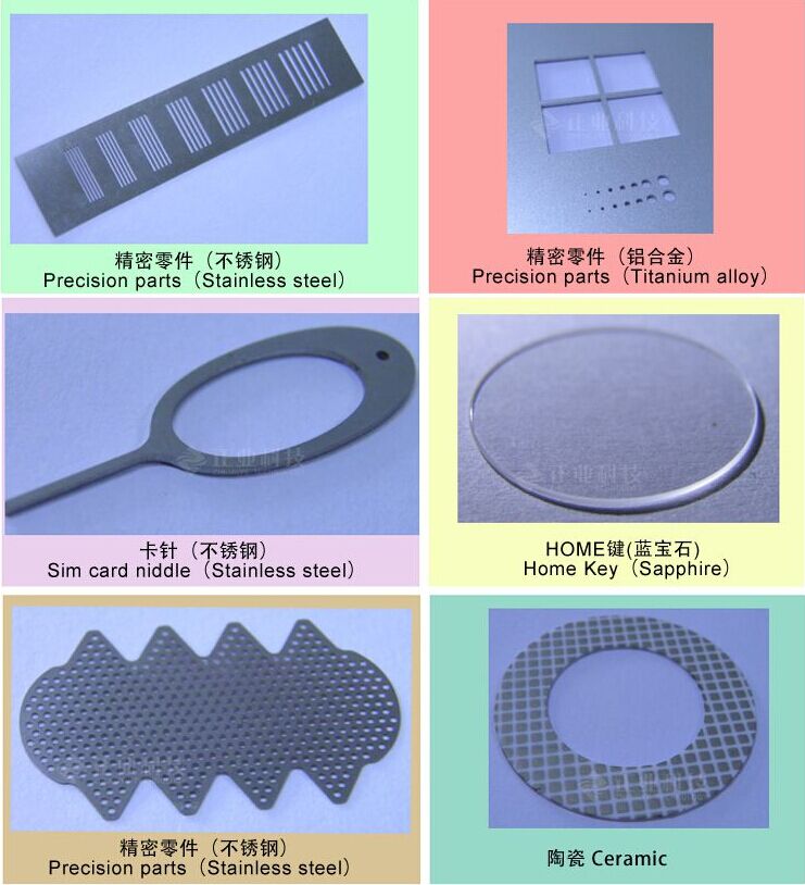 Double Stations Precision Fiber Laser Cutting Machine sample Double Stations Precision Fiber Laser Cutting Machine sample